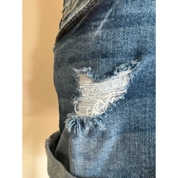 Girls Button Front Denim Jean Shorts w/Adjustable Waist by Vanilla Star sz 12 - Picture 3 of 6